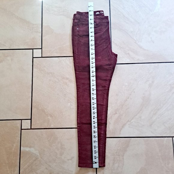 STRETCH LOW RISE SKINNY GIRLS JEAN SIZE 12 PLUS - Picture 12 of 12